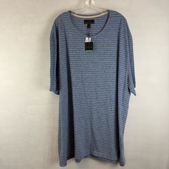NEW Jos. A Bank Reserve Short Sleeve T-Shirt Stripe Sz 3X Men’s Traditional Fit - Picture 1 of 8